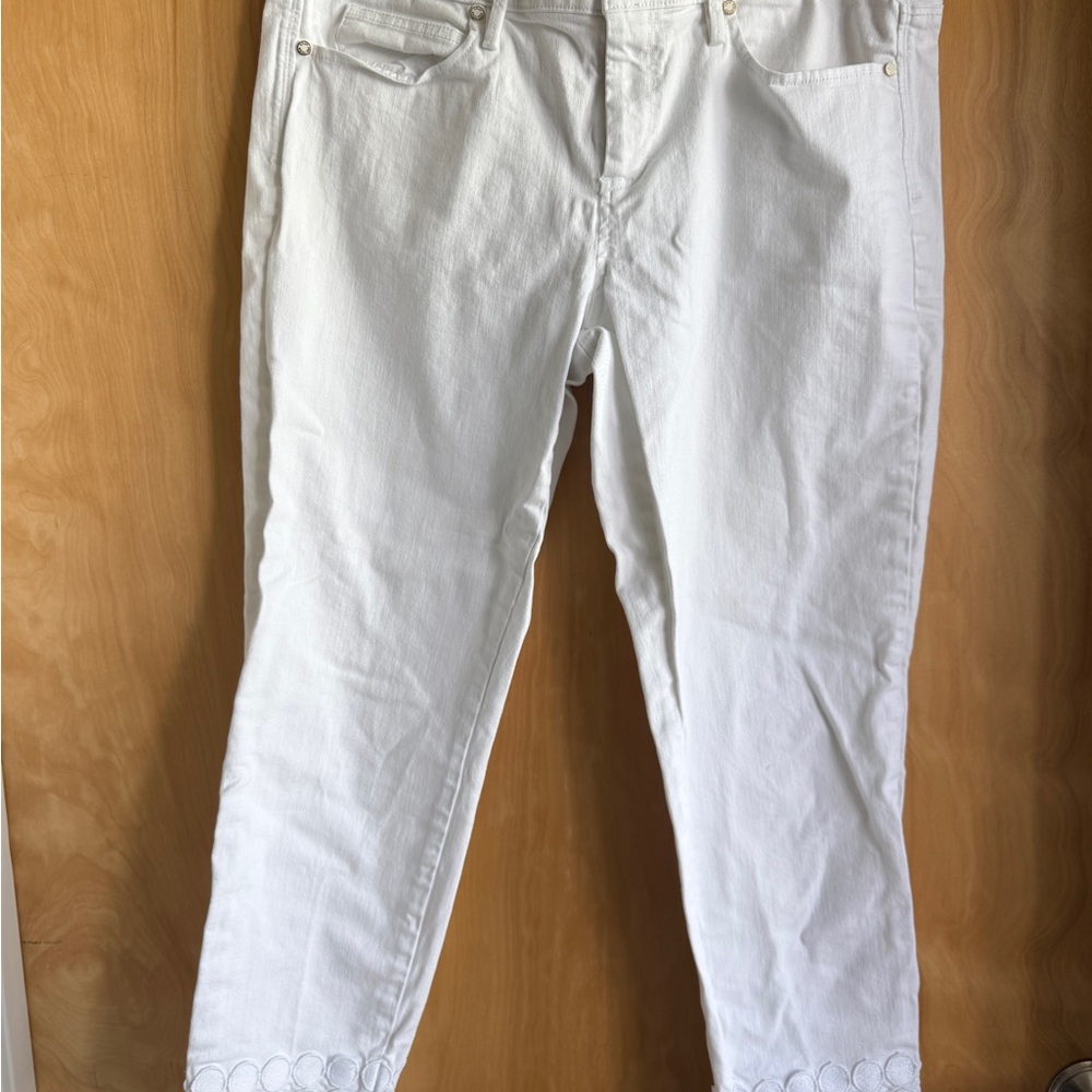 Lilly Pulitzer Skinny White Ankle Jeans